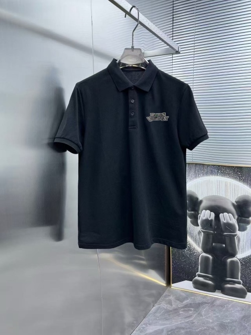 Louis Vuitton Men's Black Polo Shirt - Breathable & Comfortable