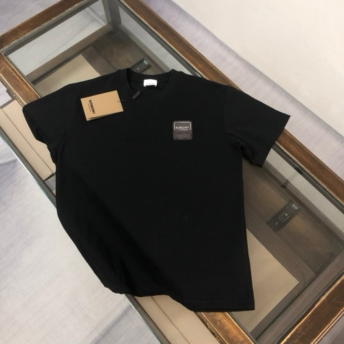 Burberry Short Sleeve Round Neck Cotton T-Shirt for Men and Women 1 Burberry Short Sleeve Round Neck Cotton T-Shirt for Men and Women