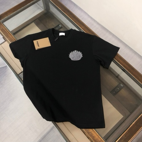 Burberry Short Sleeve Crewneck T-Shirt - Soft Cotton, Fashionable and Comfortable 1 Burberry Short Sleeve Crewneck T-Shirt - Soft Cotton, Fashionable and Comfortable