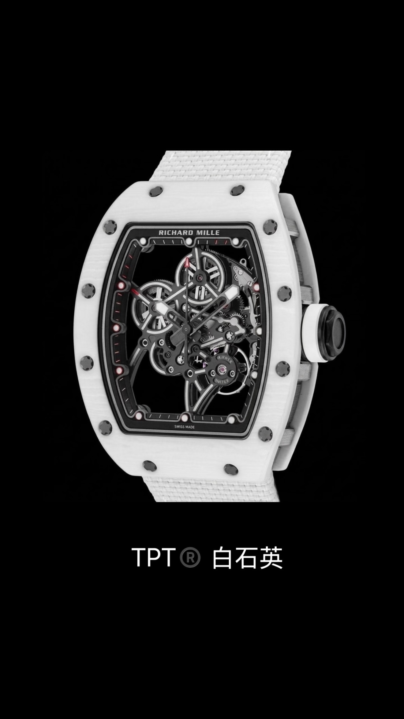 NO:944854,Richard Mille RM-01 three colors have arrived.,19860909理查德米勒RM-01 三个色到货了.,,Watch