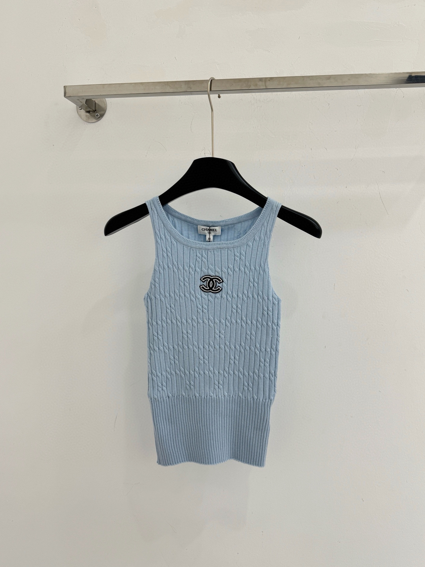 Chrome Hearts 双C刺绣点缀，修身显瘦，简约百搭，内搭外穿皆可，温柔又高级D