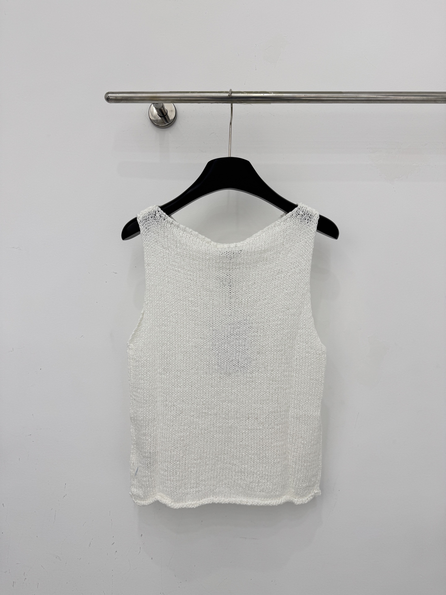 Chrome Hearts 透气粗针肌理，简约圆领设计，双C标识点缀，清新白绿双色可选，慵懒随性又显高级质感