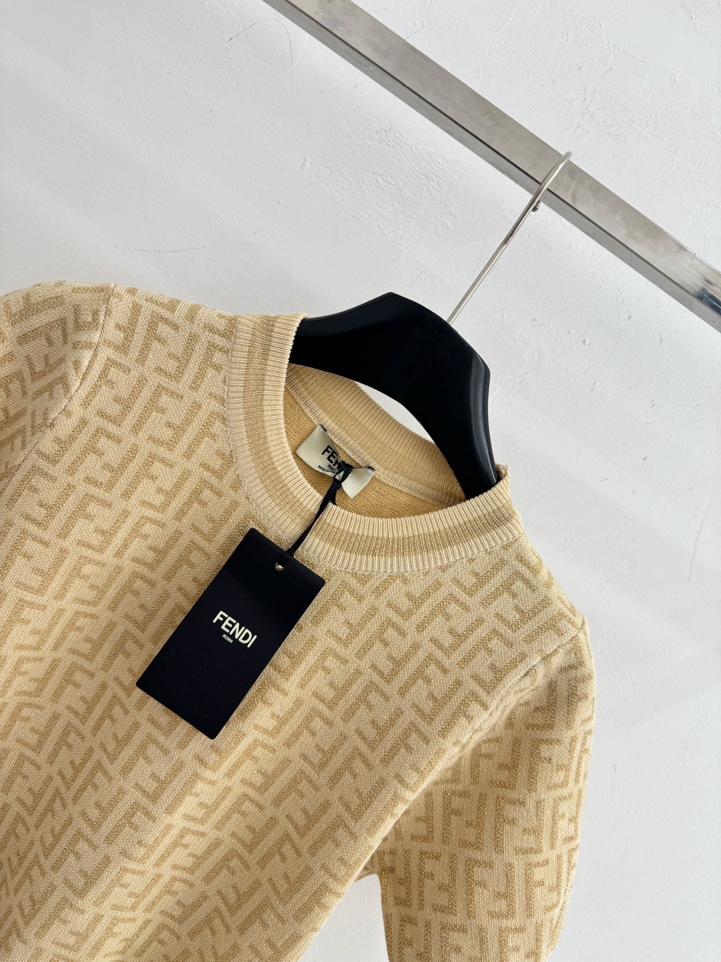 Fendi 满印FF老花针织短袖，轻奢 ，又百搭