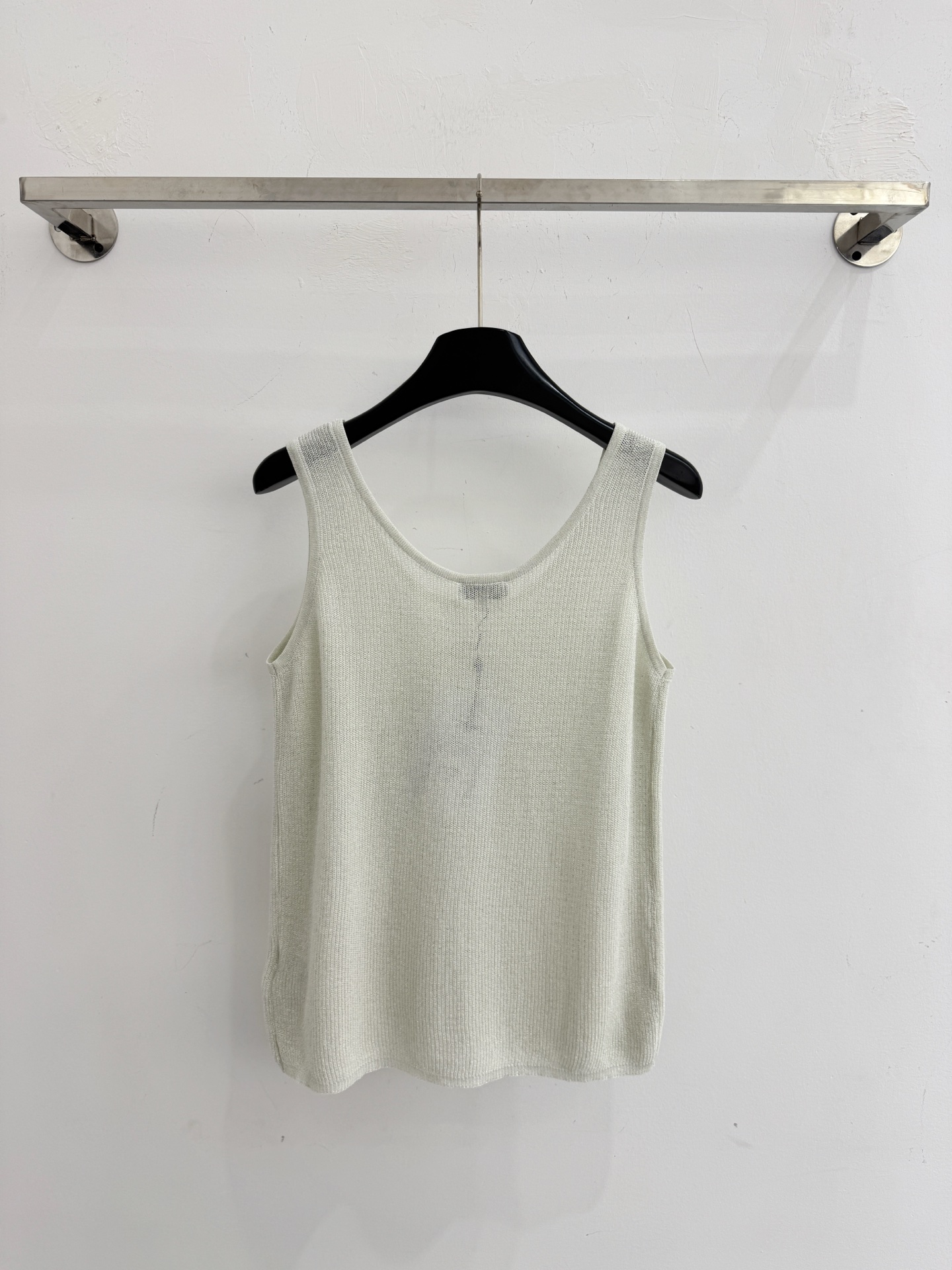 Chrome Hearts 香风亮片针织吊带背心，两色入，修身显瘦，名媛风