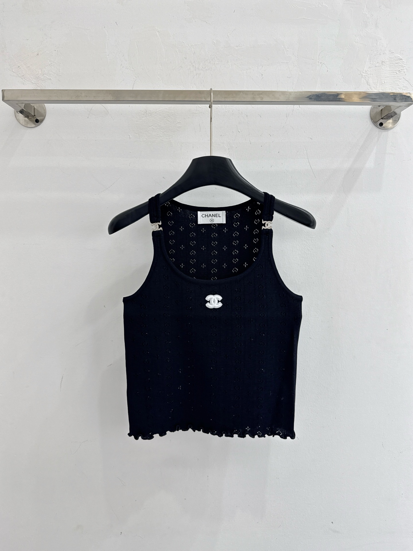 Chrome Hearts 气质花边针织吊带，日常内搭外穿都可