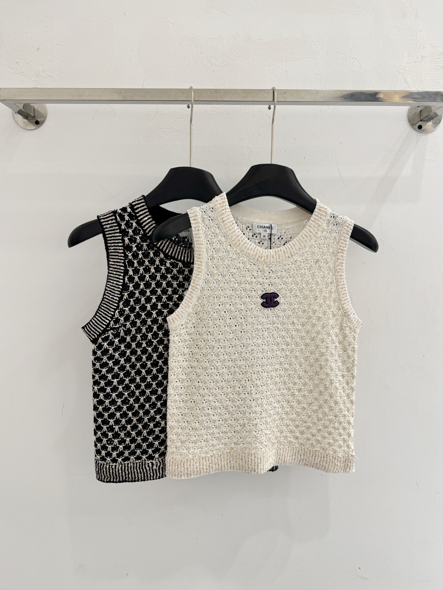 Chrome Hearts 镂空针织无袖背心，轻奢气质百搭上衣