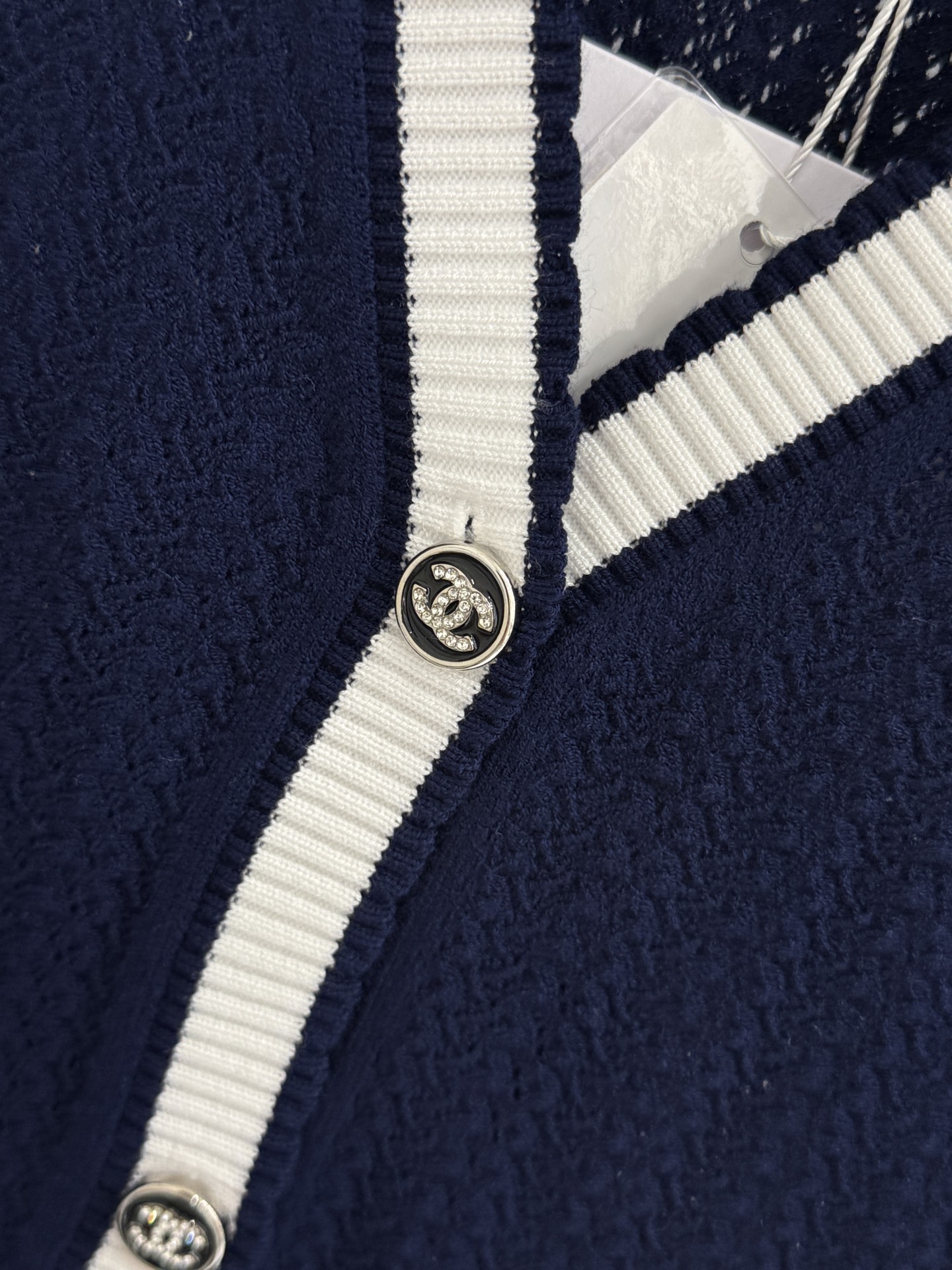 Chrome Hearts CH26春夏新款，荷叶摆针织开衫，轻奢名媛风上衣
