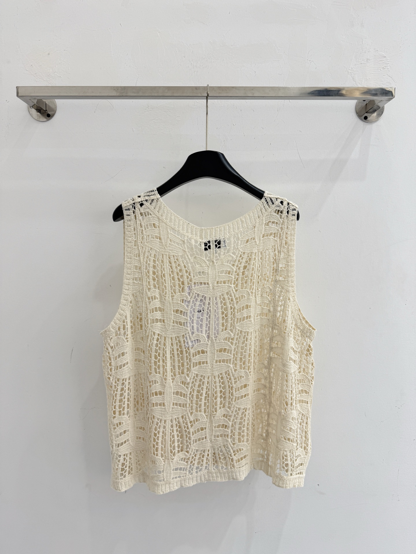 Chrome Hearts 镂空针织背心，优雅气质