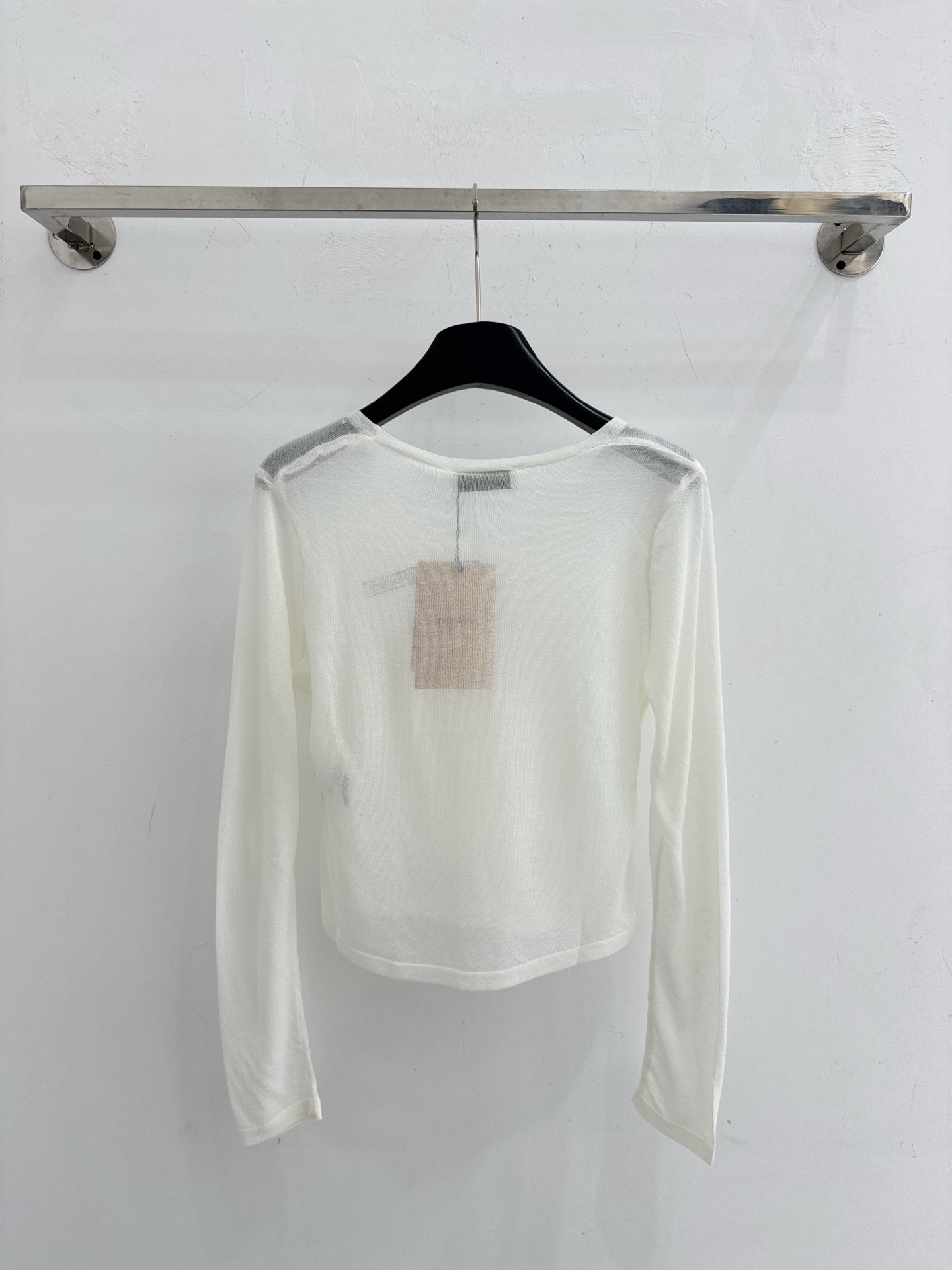 Chanel 纯白针织吊带套装