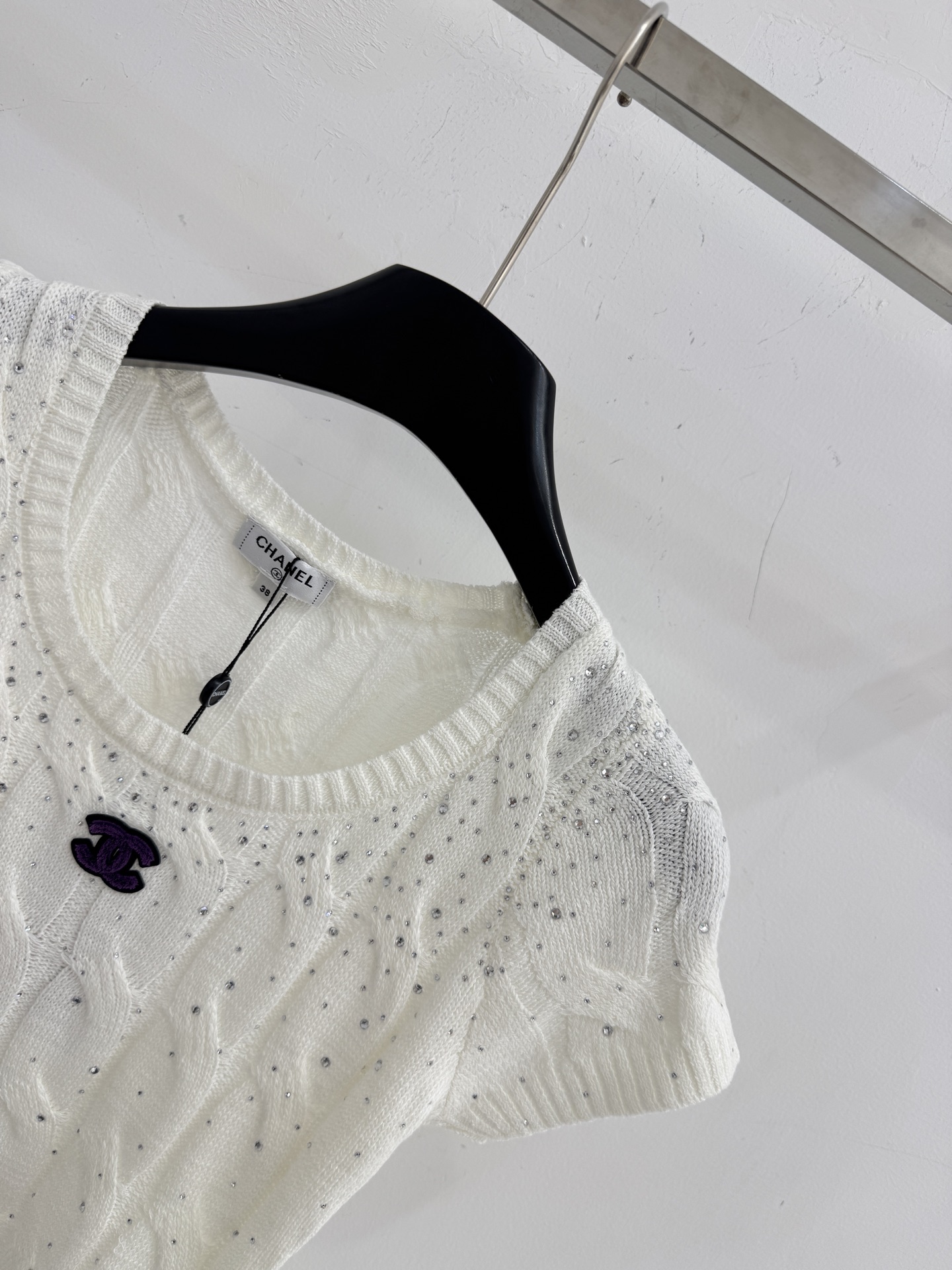 Chrome Hearts 短款修身针织衫短袖