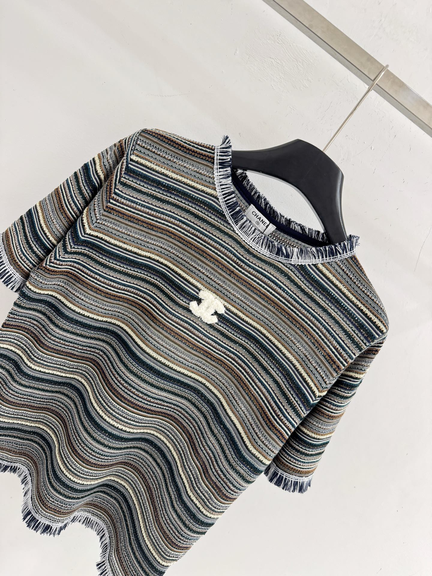 Chrome Hearts 毛边设计，双C刺绣 又