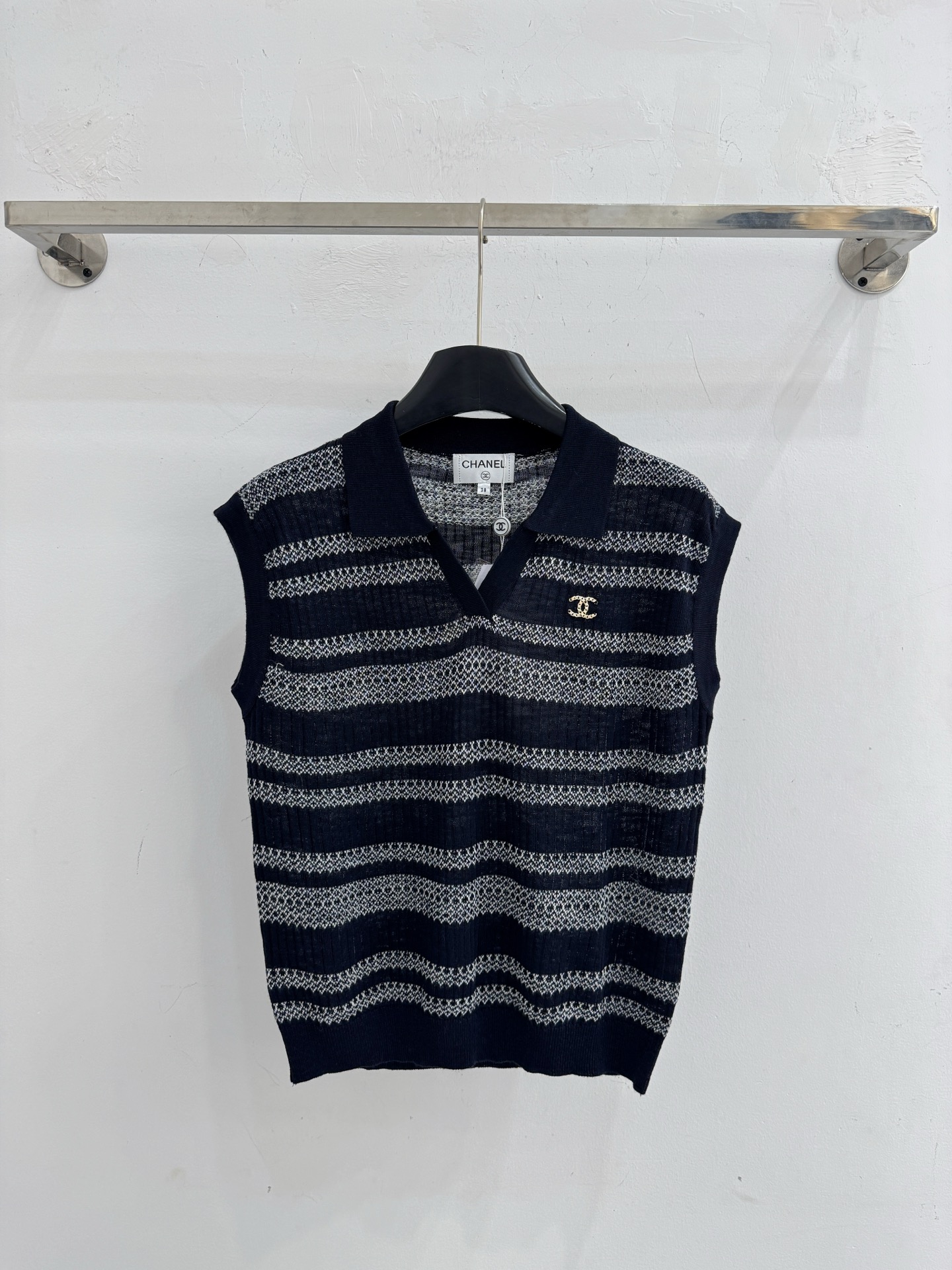 Chrome Hearts 针织无袖上衣，温柔显瘦不挑身材日常通勤松弛感拉满