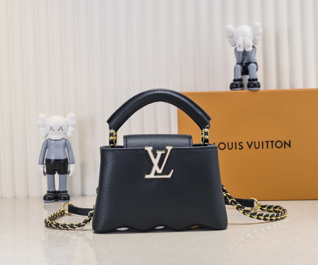 Louis Vuitton LV Capucines Bags Handbags Taurillon Mini