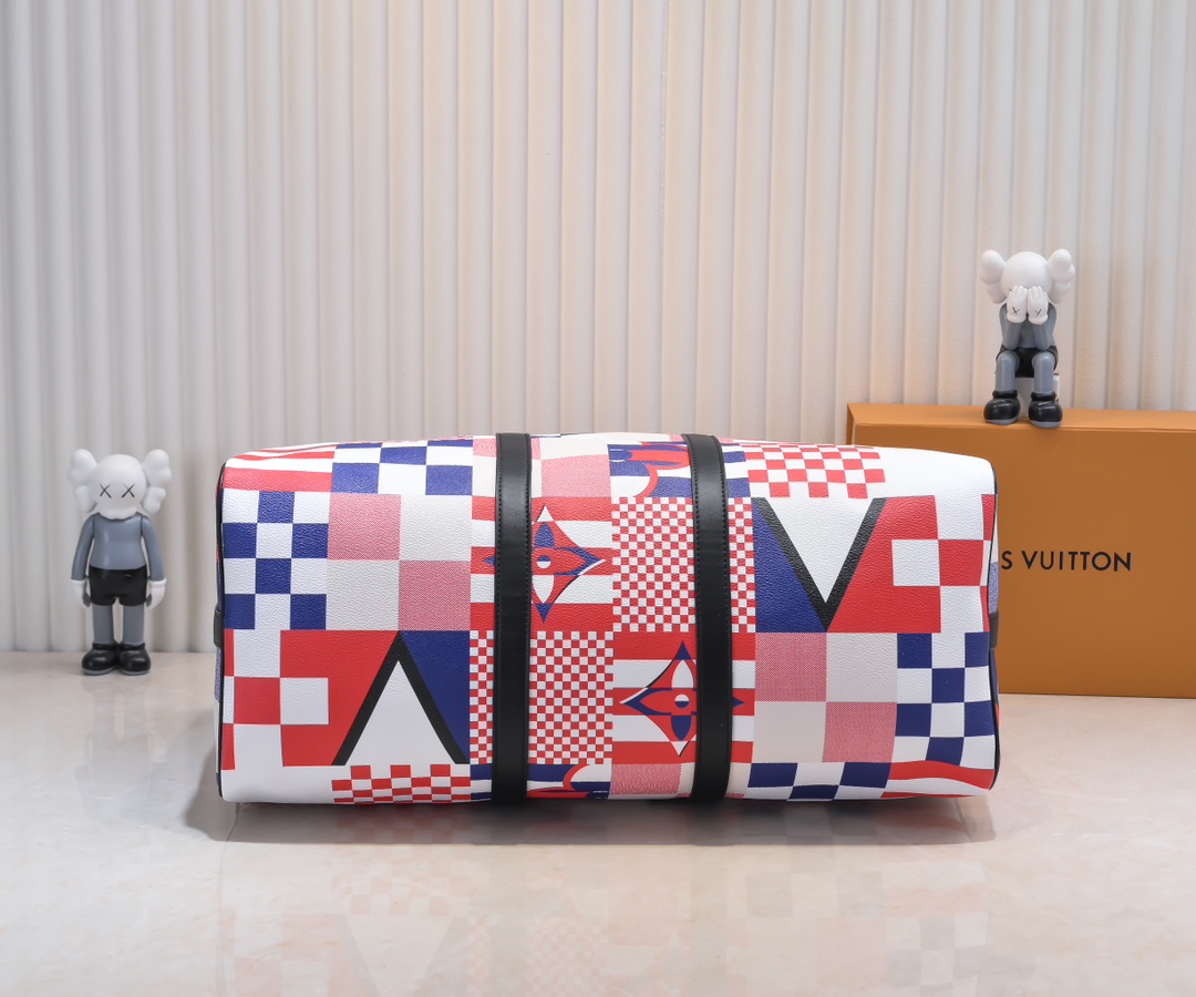 Louis Vuitton Keepall Bandoulière 50 Damier Flags Travel Bag 5 i1723195882 7488 5