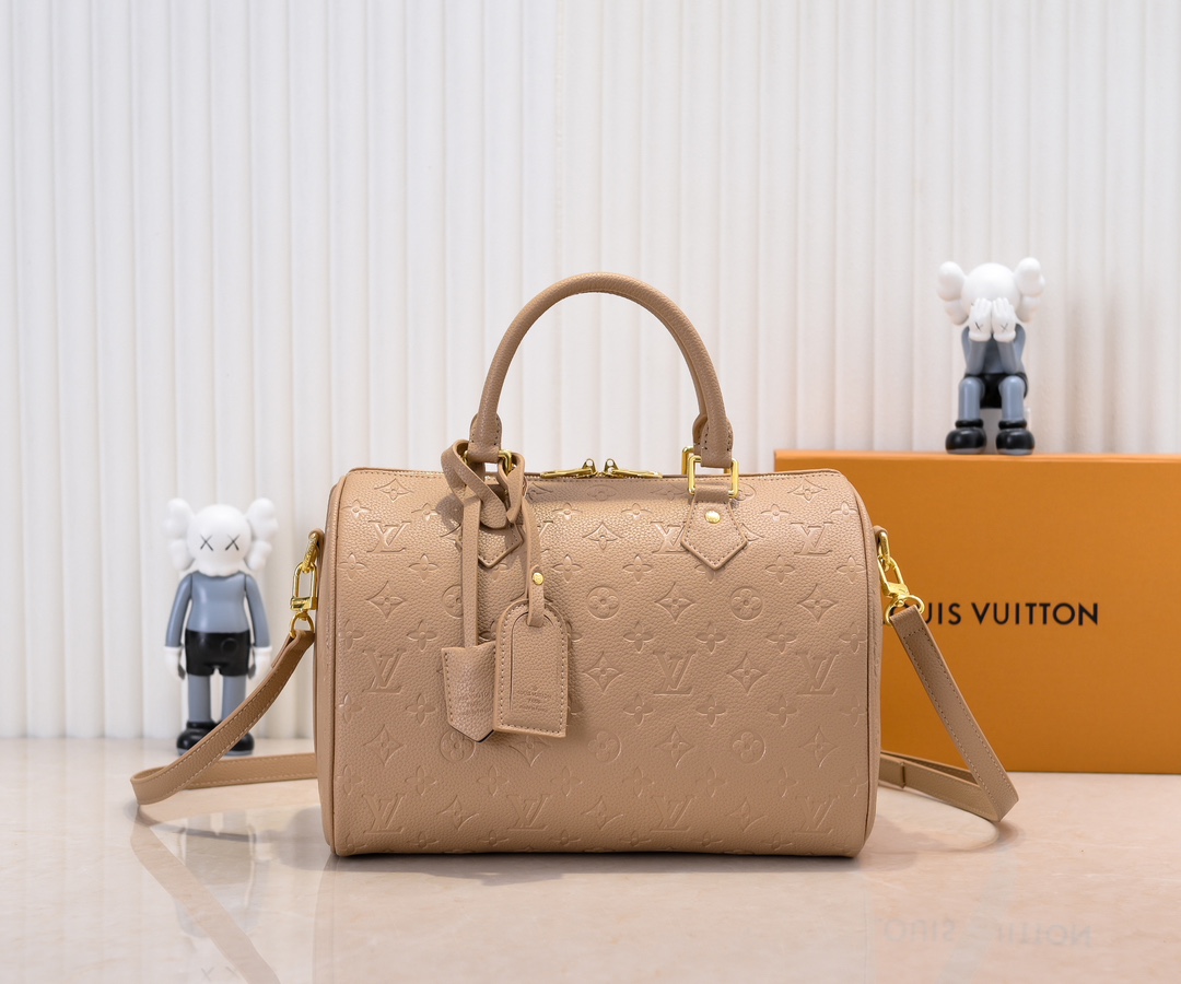 Buy Cheap Replica
 Louis Vuitton LV Speedy Bags Handbags Empreinte​ Cowhide M47186