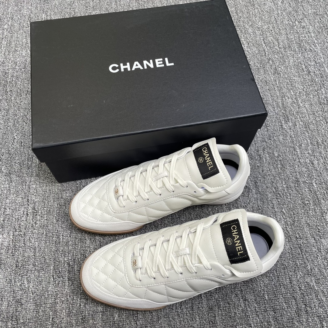 Precio real Zapatillas deportivas casual CHANEL/Chanel blancas, mismo modelo que la estrella, zapatillas de béisbol CHA…