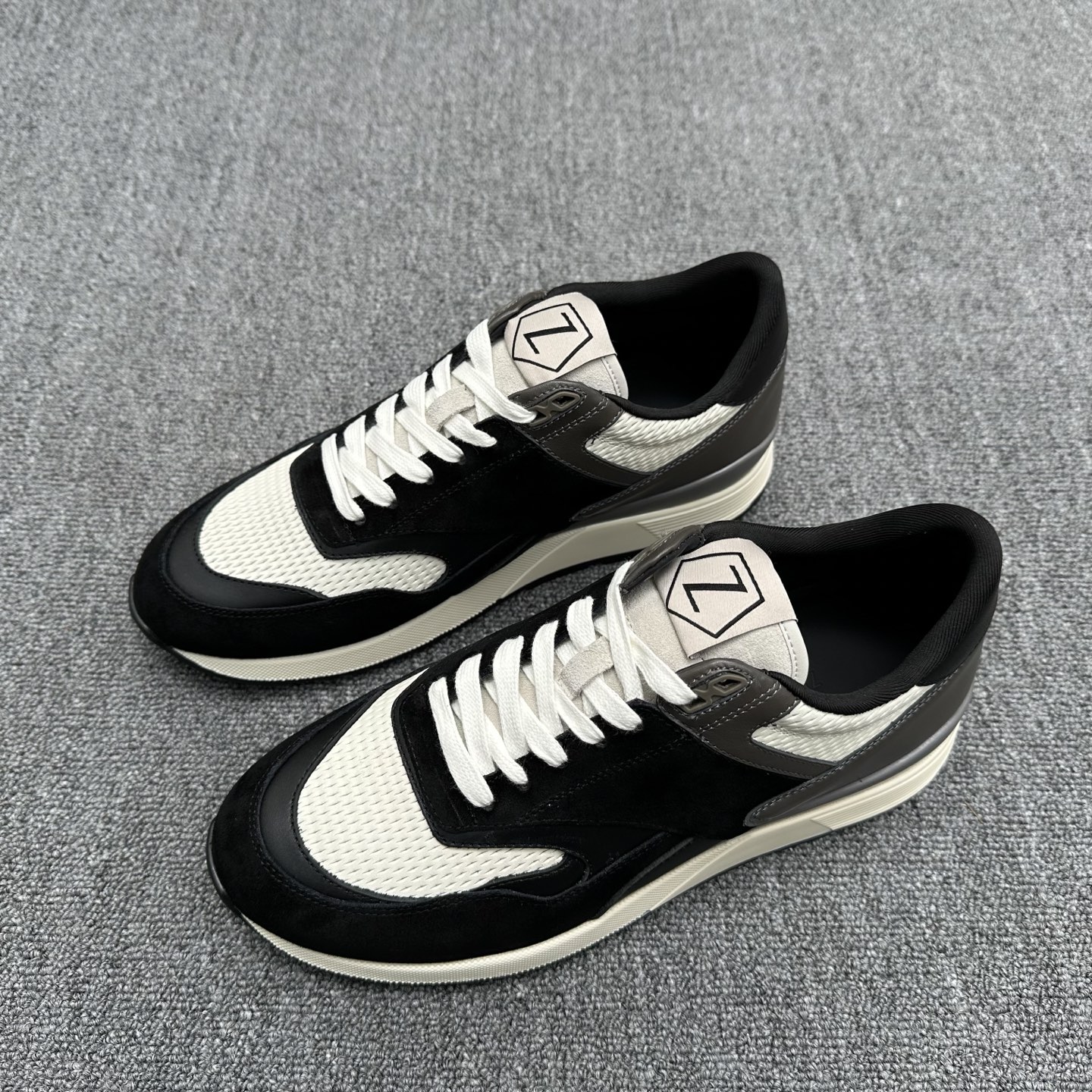 Zegna Men's Triple Stitch Monte Leather Sneakers | Luxurious & Comfortable 3 i1741537132744 3065 0 1