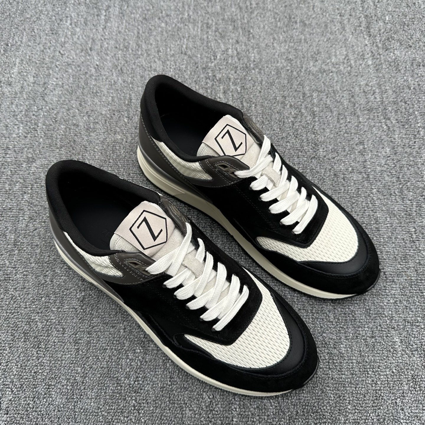 Zegna Men's Triple Stitch Monte Leather Sneakers | Luxurious & Comfortable 4 i1741537132744 5891 0 2
