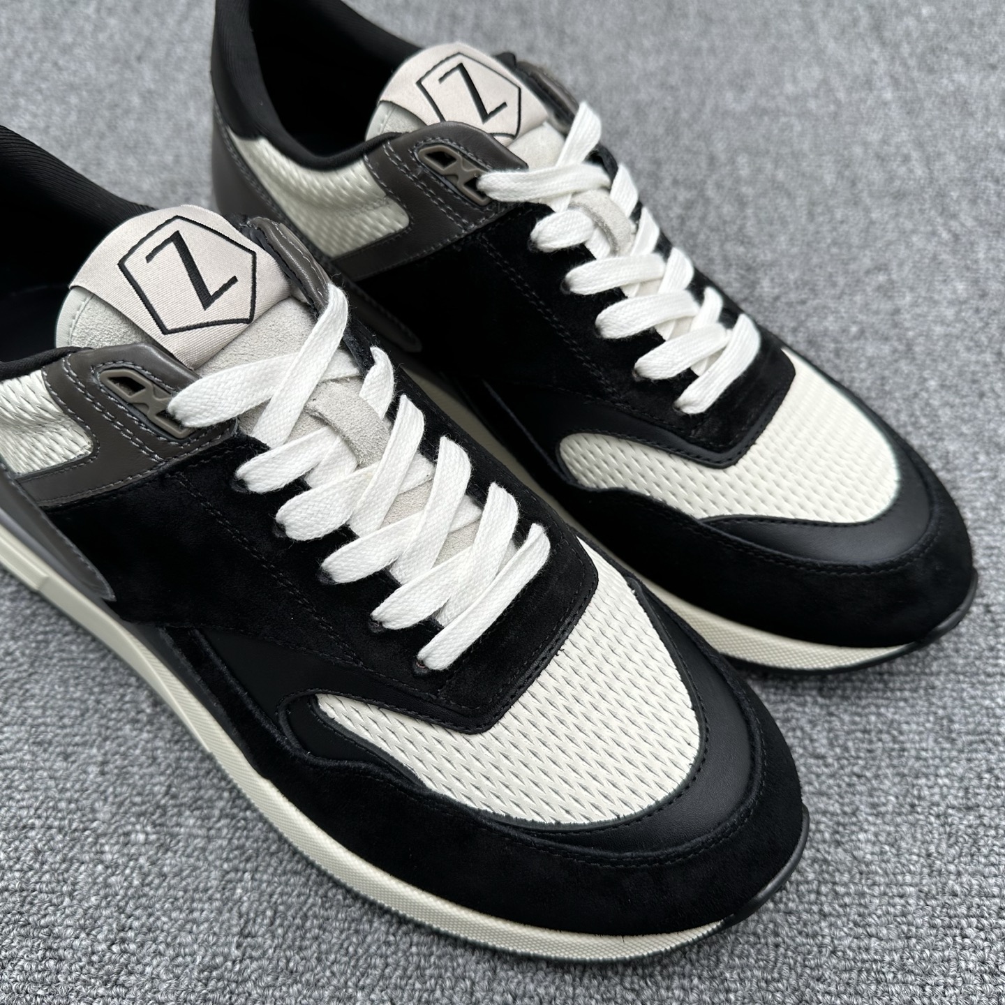 Zegna Men's Triple Stitch Monte Leather Sneakers | Luxurious & Comfortable 5 i1741537135921 3573 0 3