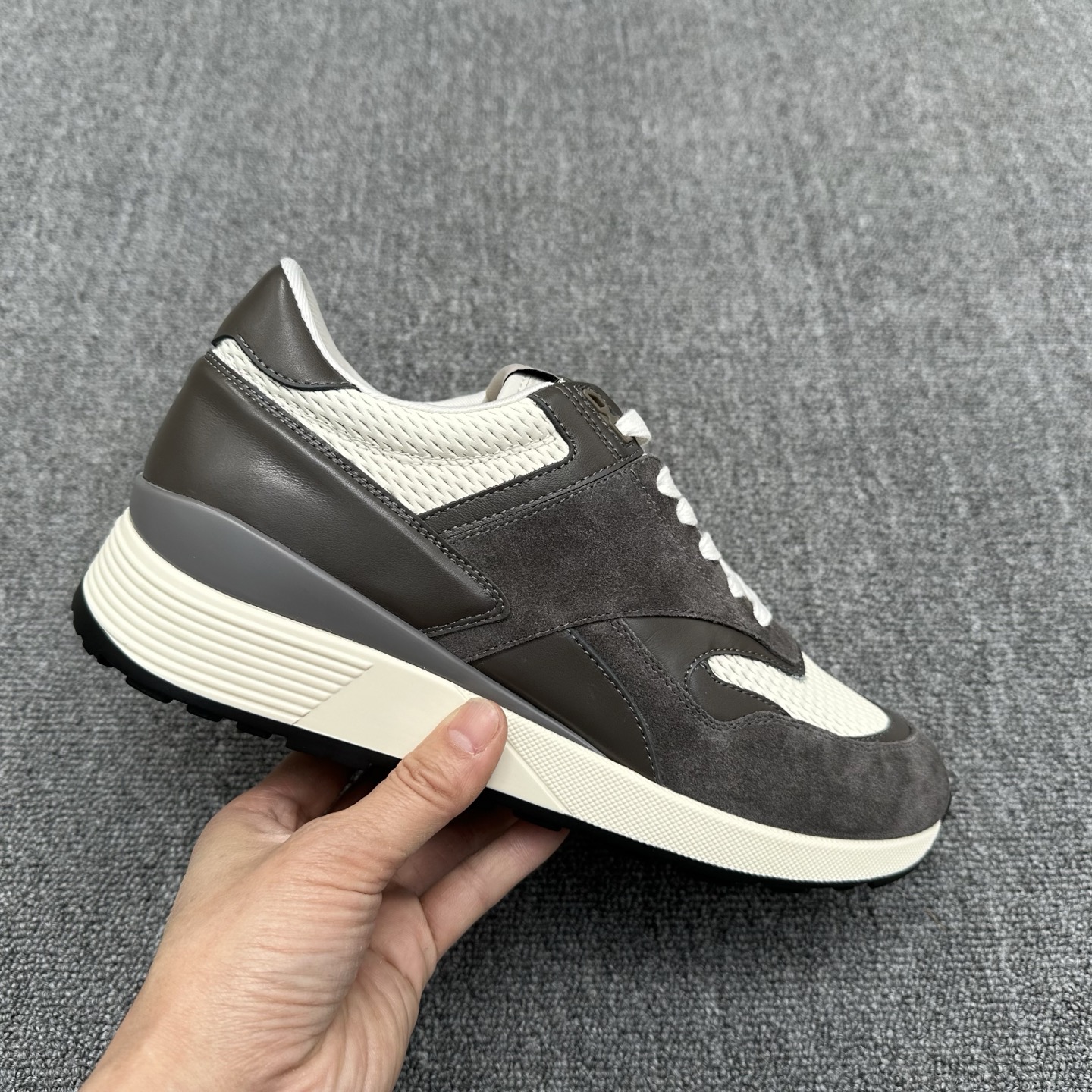 Zegna Men's Triple Stitch Monte Leather Sneakers - Luxurious & Comfortable 6 i1741538016847 644 0 4