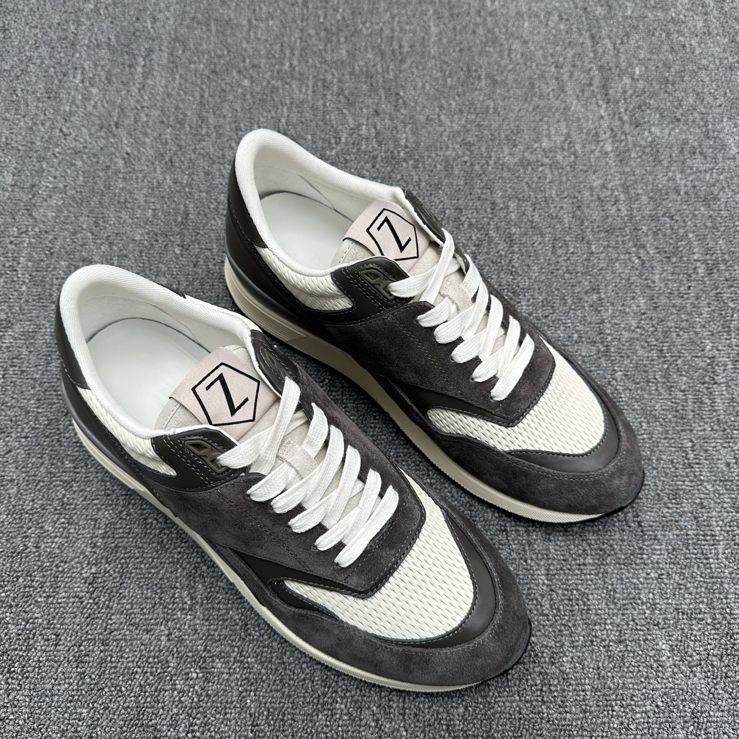 Zegna Men's Triple Stitch Monte Leather Sneakers - Luxurious & Comfortable 4 i1741538018277 9206 0 2