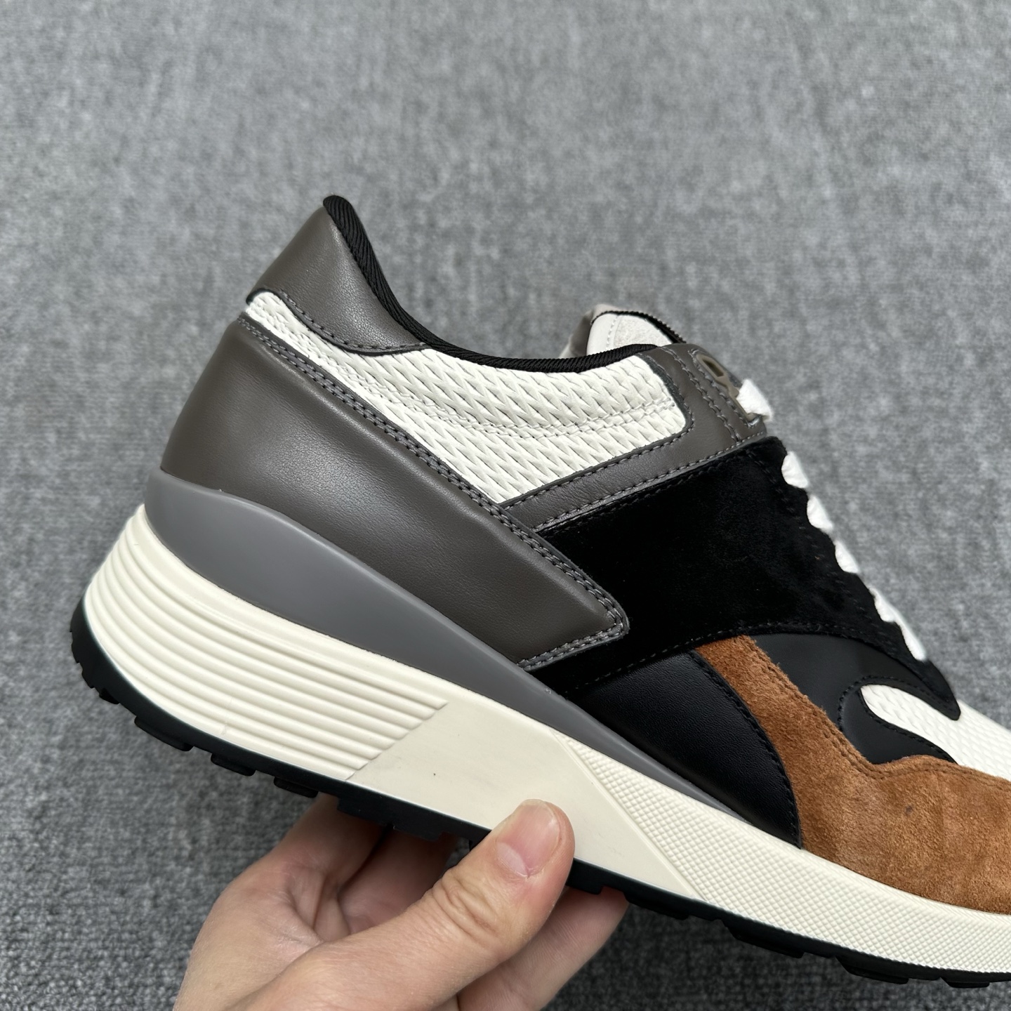Zegna Triple Stitch Monte Leather Sneakers Luxury Casual Shoes 6 i1741538047547 6028 0 4