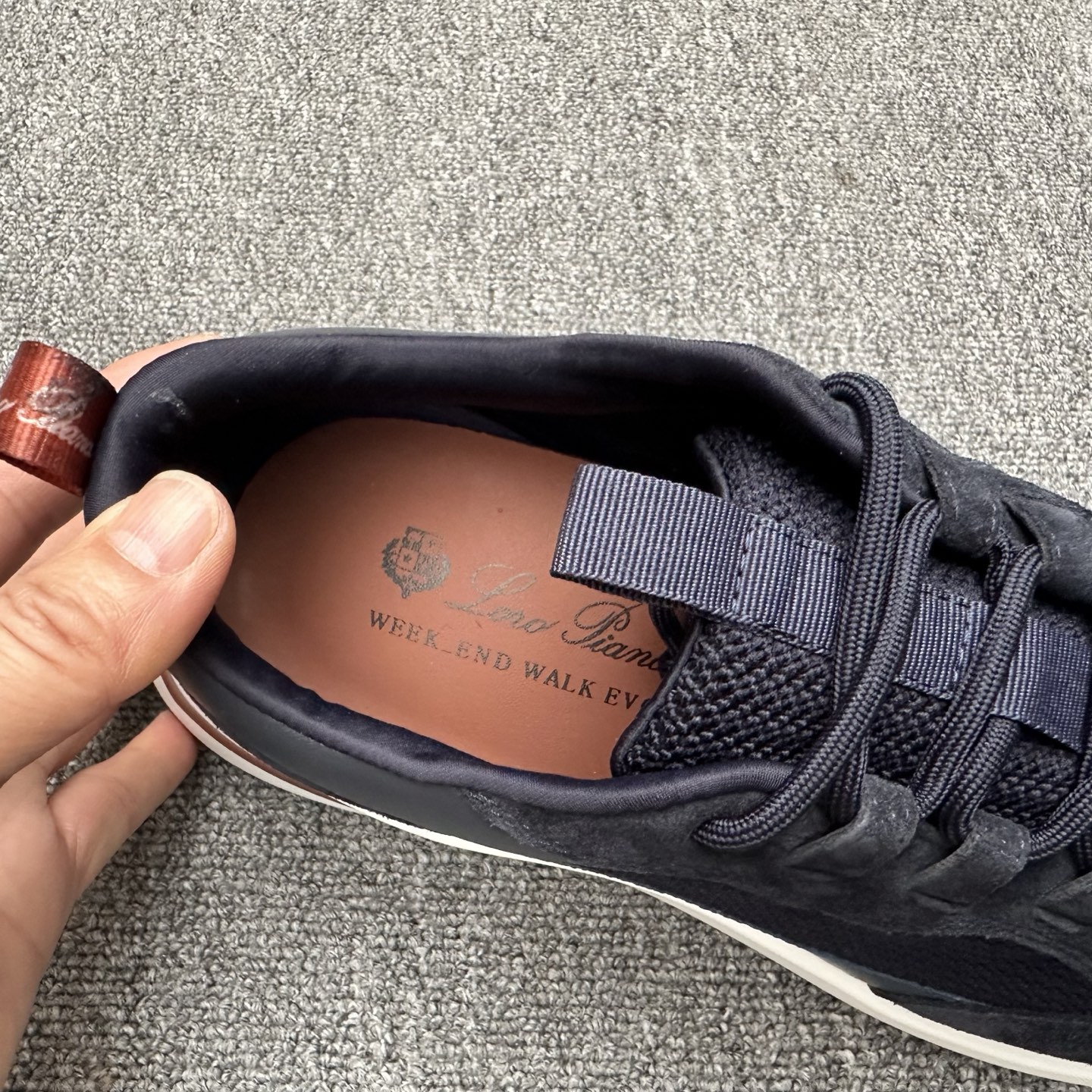 Loro Piana网面牛皮休闲运动男鞋 6