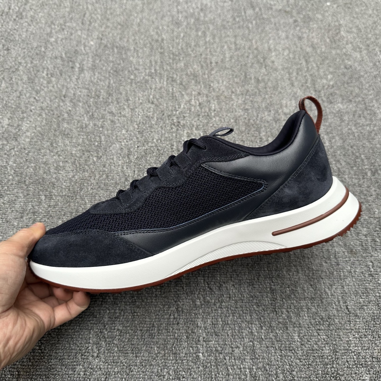 Loro Piana网面牛皮休闲运动男鞋 7