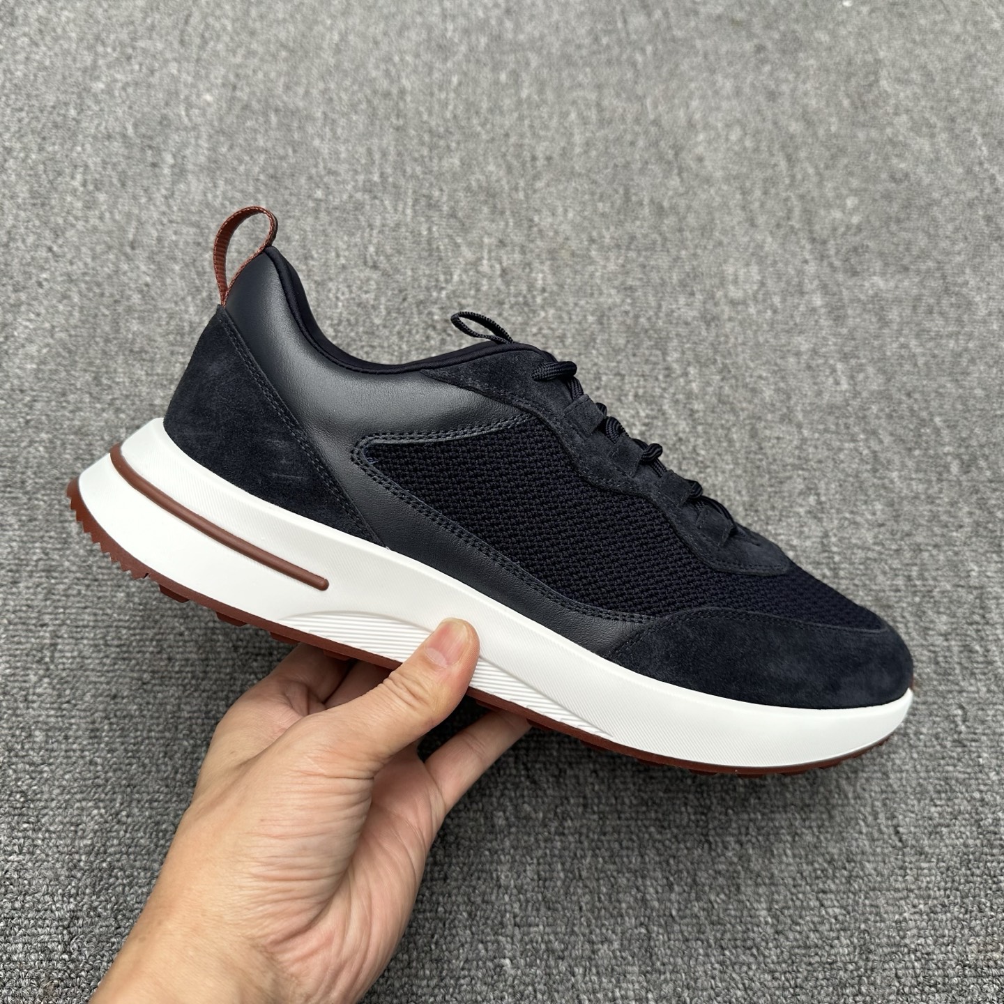 Loro Piana网面牛皮休闲运动男鞋 4