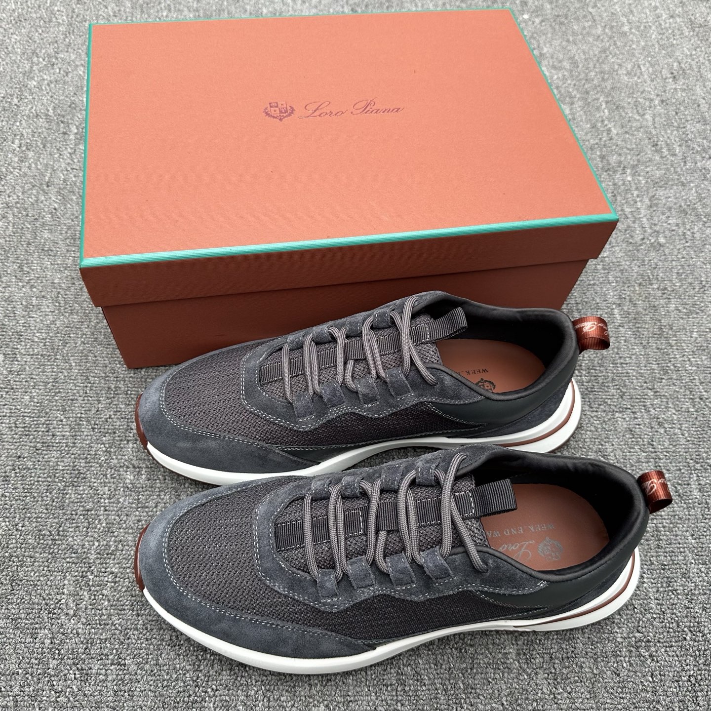 Loro Piana Haute Couture Classic Luxury Leather Shoe Ref.5F57D7CB