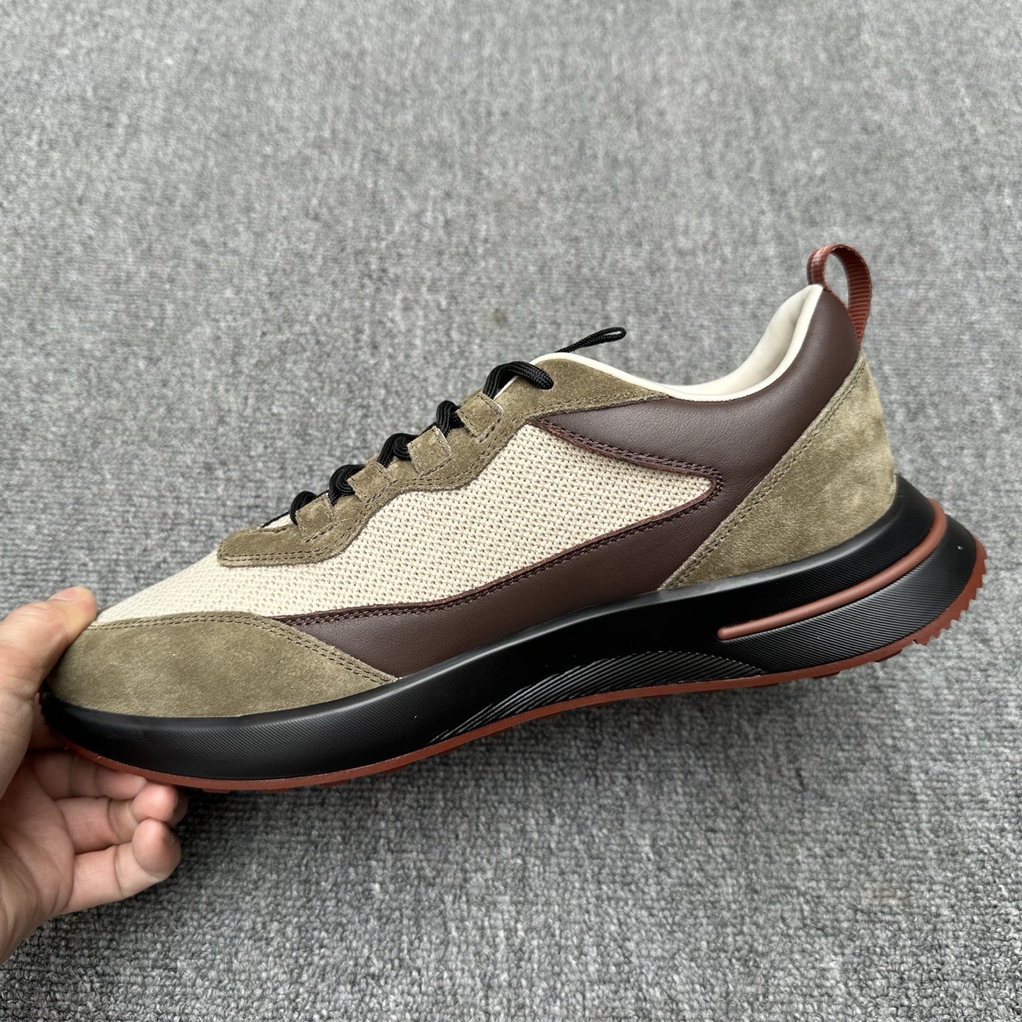 Loro Piana网面牛皮休闲运动男鞋 7
