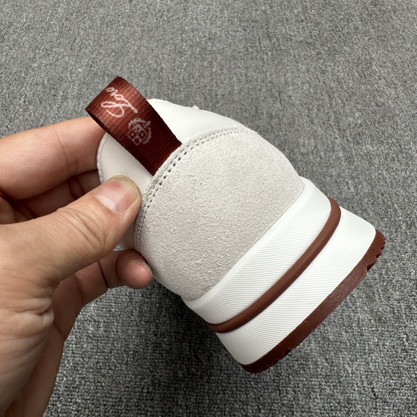 Loro Piana网面牛皮休闲运动男鞋 8