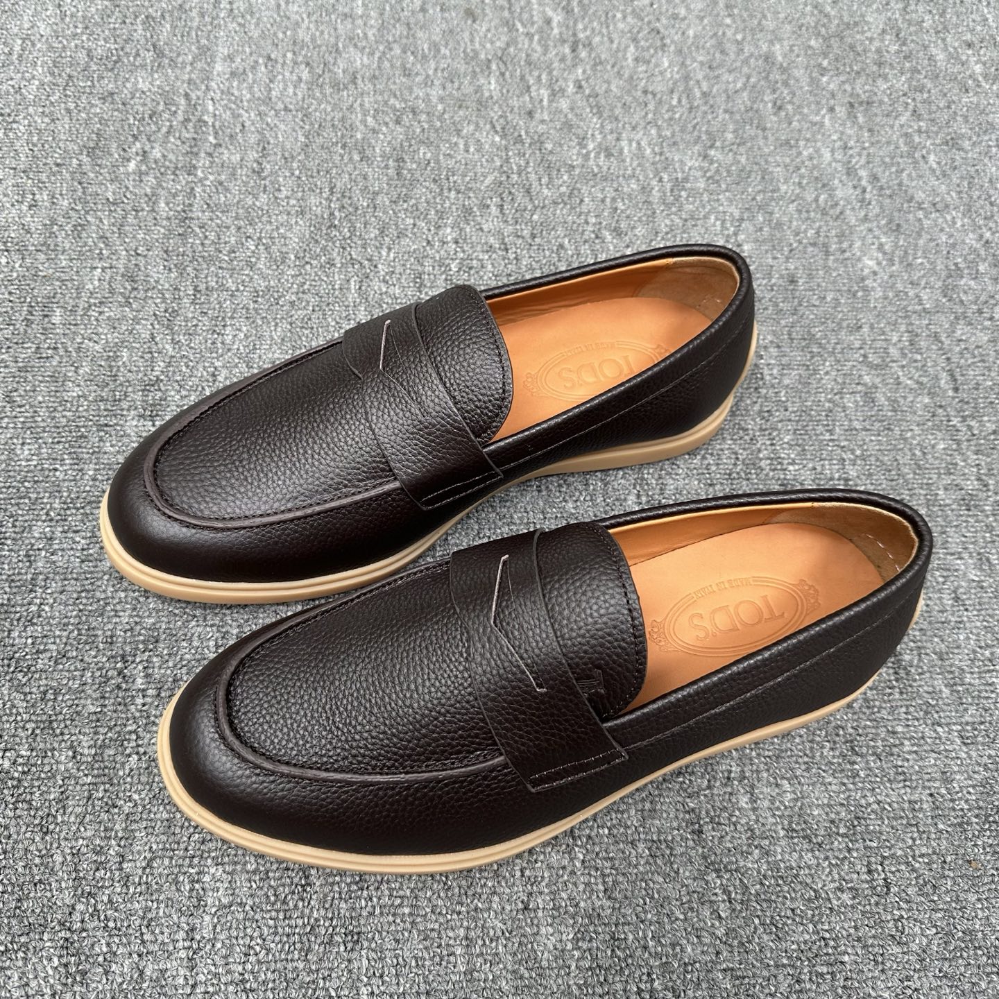 Мужские кожаные лоферы Tod's