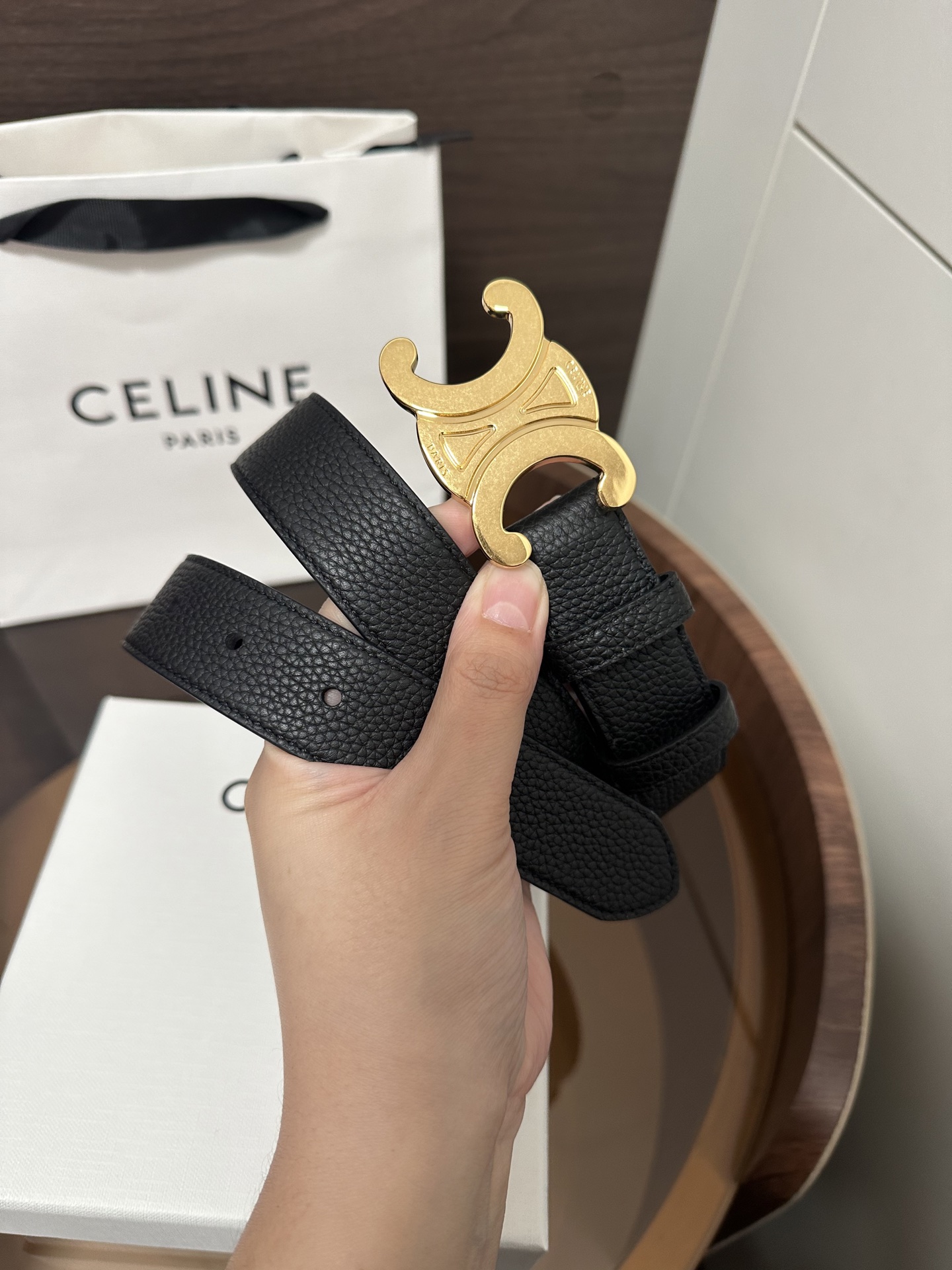 CELINE bälte CÉLINE Celine TRIOMPHE 30 3 0cm — photo 4