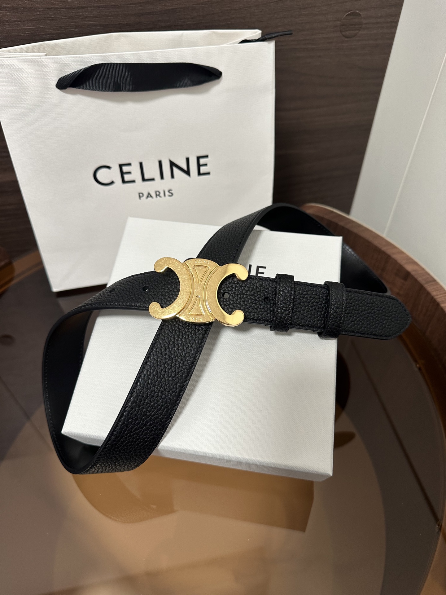 CELINE bälte CÉLINE Celine TRIOMPHE 30 3 0cm