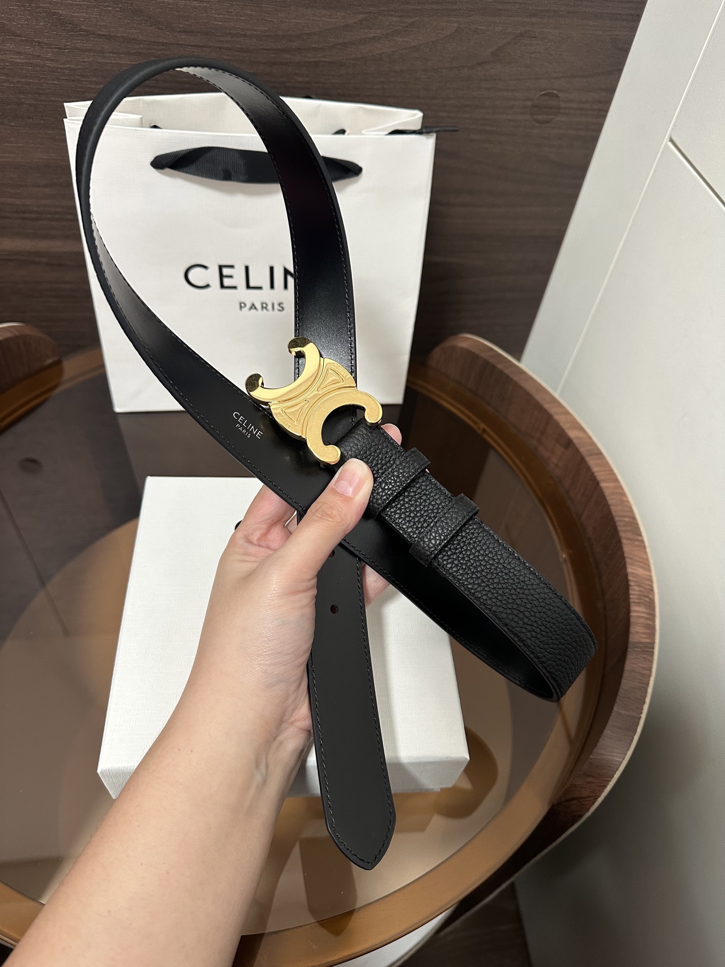 CELINE bälte CÉLINE Celine TRIOMPHE 30 3 0cm — photo 5