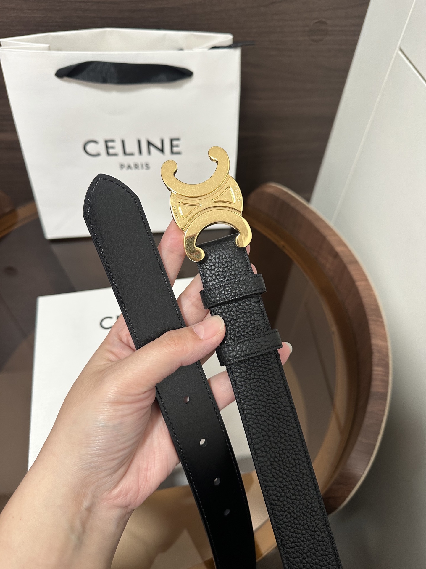CELINE bälte CÉLINE Celine TRIOMPHE 30 3 0cm — photo 6