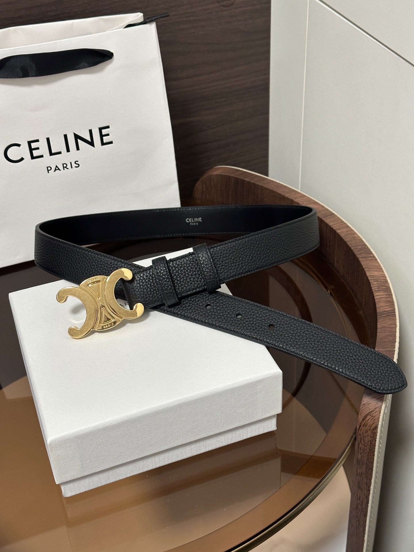 CELINE bälte CÉLINE Celine TRIOMPHE 30 3 0cm — photo 2