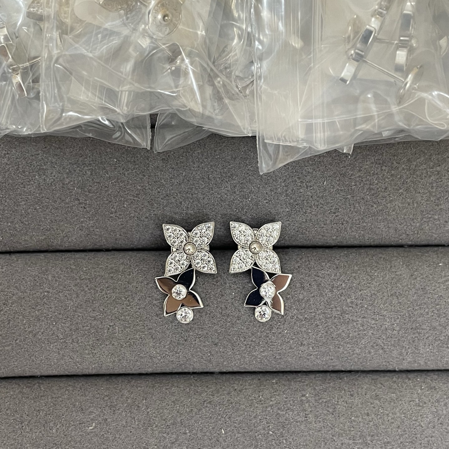  Lv二花光+钻耳钉到货了，
