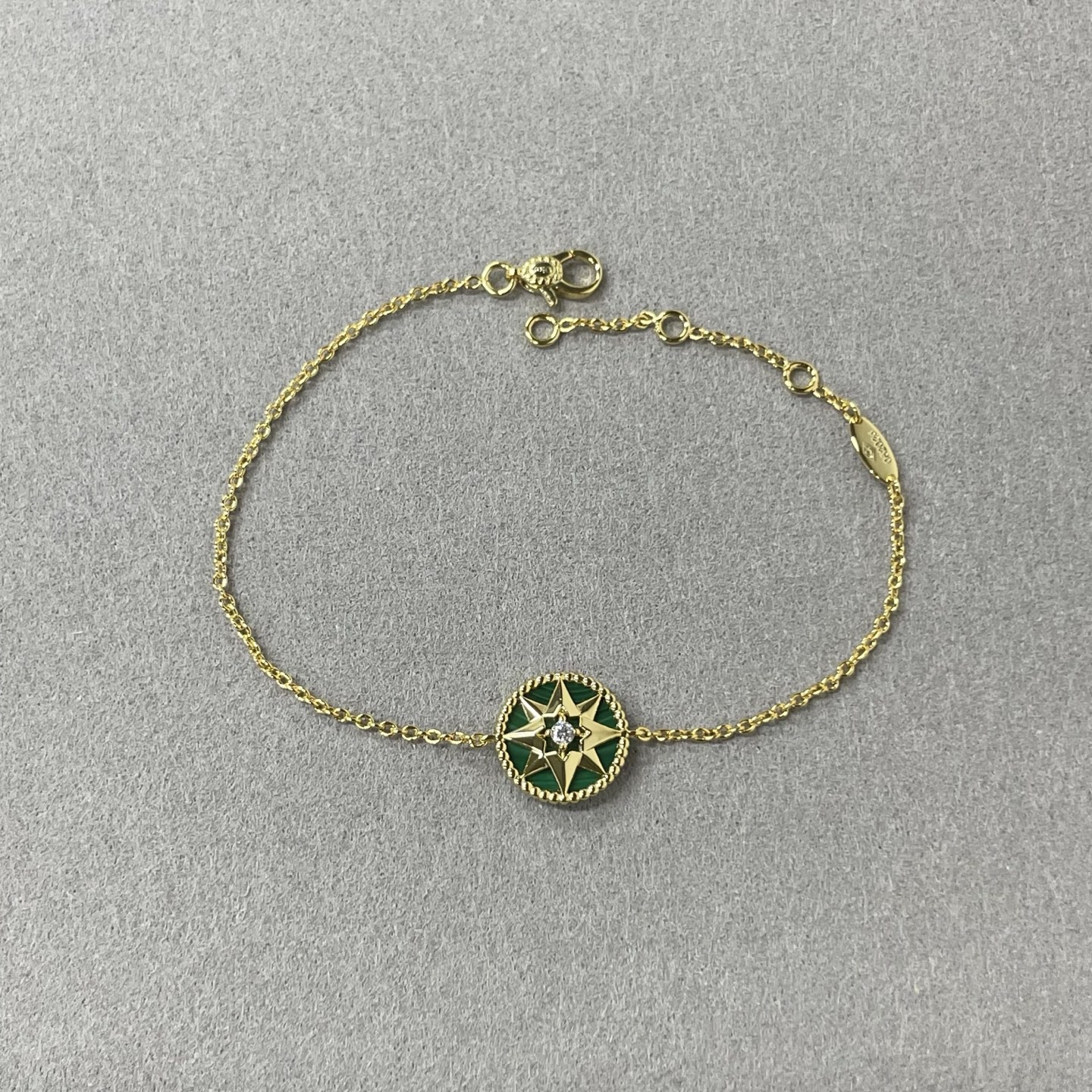 Pulsera brújula - concha de madreperla verde llegó, 5140190.