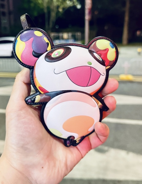 Louis Vuitton x Takashi Murakami Superflat Panda Bag Charm Key Chain 1 Louis Vuitton x Takashi Murakami Superflat Panda Bag Charm Key Chain