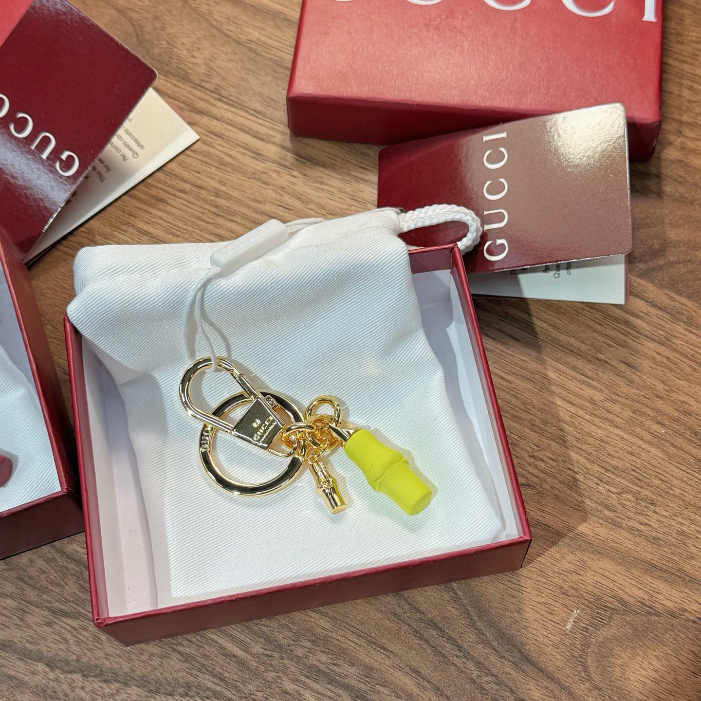 Gucci Gucci 古驰竹节 挂件挂饰包链包挂