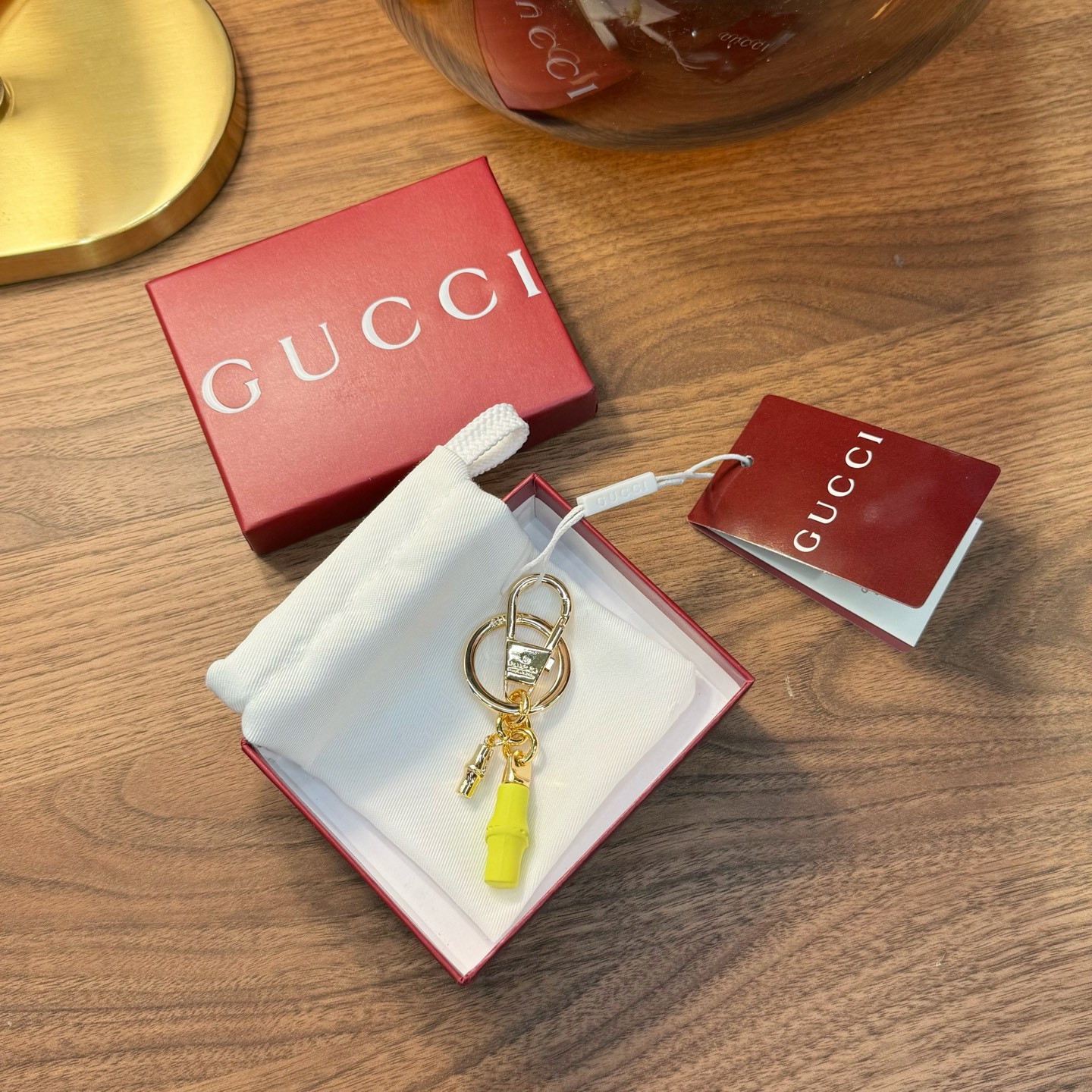 Gucci Gucci 古驰竹节 挂件挂饰包链包挂