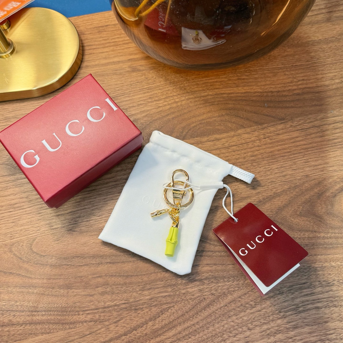 Gucci Gucci 古驰竹节 挂件挂饰包链包挂