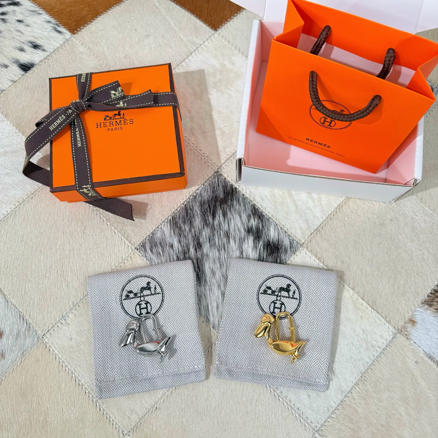 Hermès 配送全套 爱马仕飞机盒包装