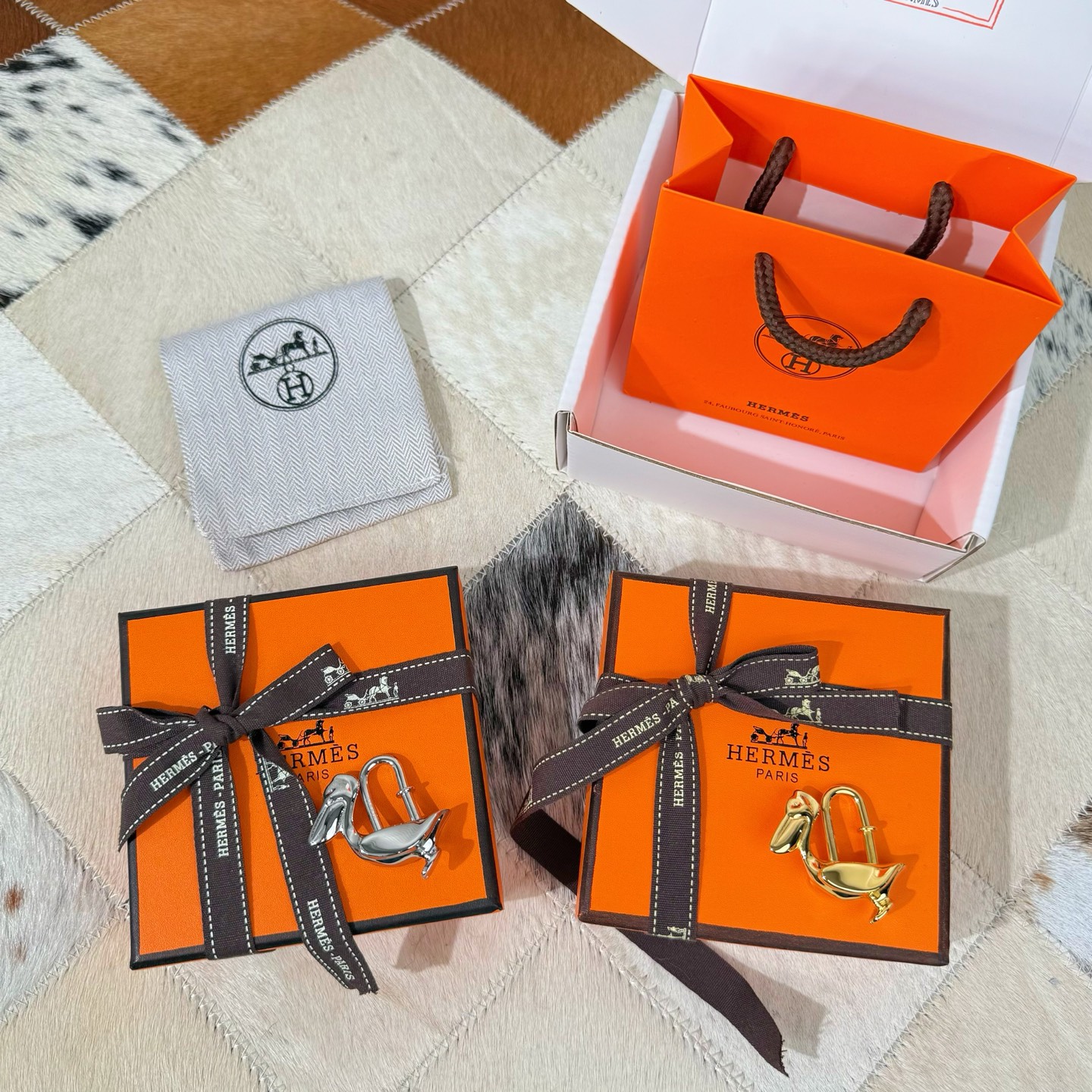 Hermès 配送全套 爱马仕飞机盒包装
