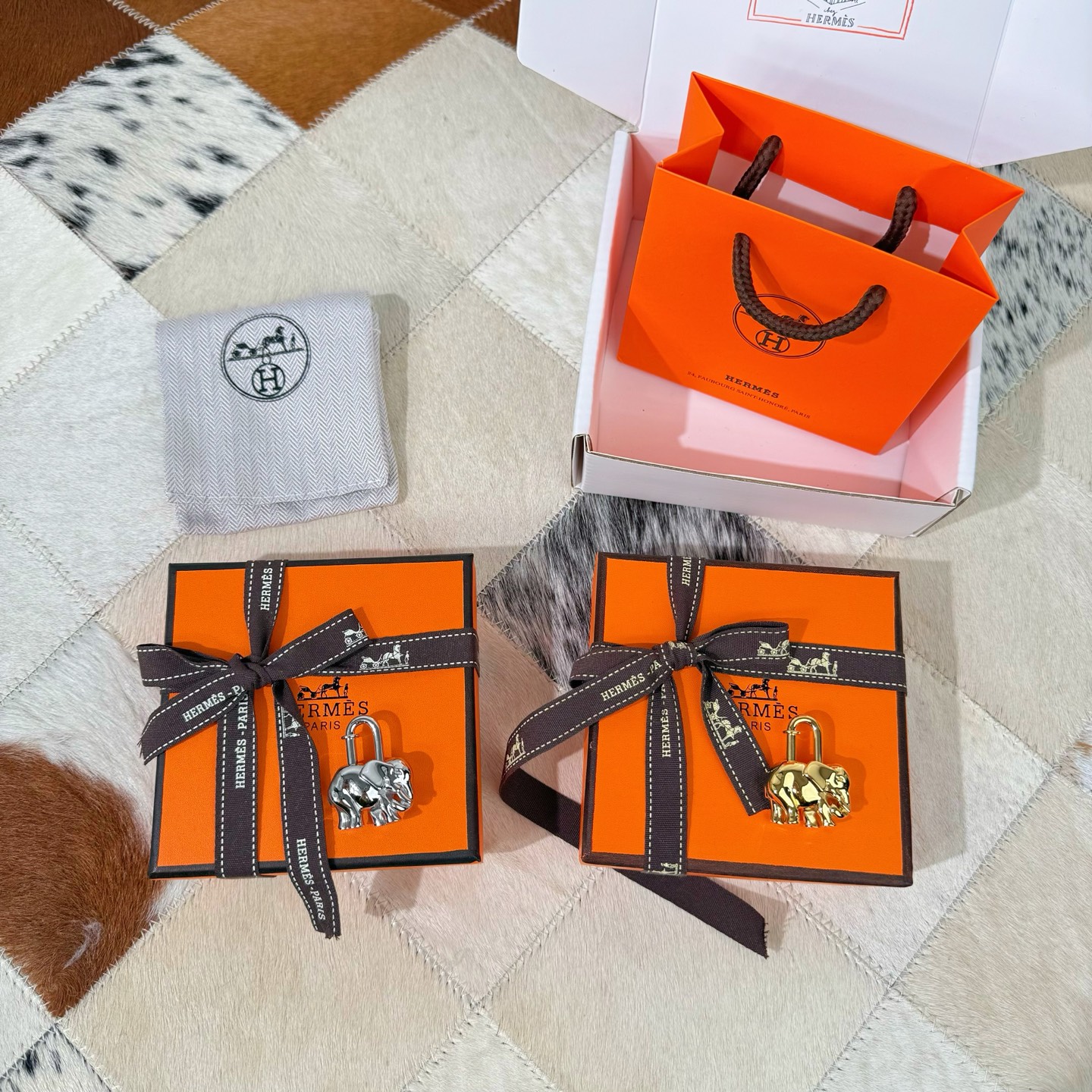 Hermès 配送全套 爱马仕飞机盒包装