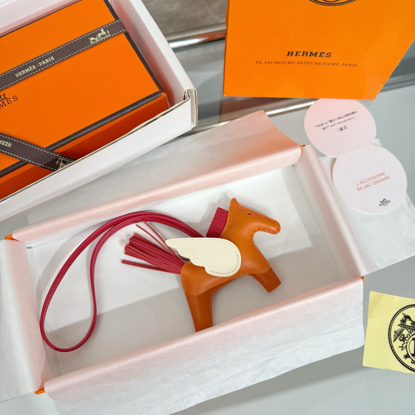 Hermès 2025新款爱马仕小马 挂件 钥匙扣 包挂