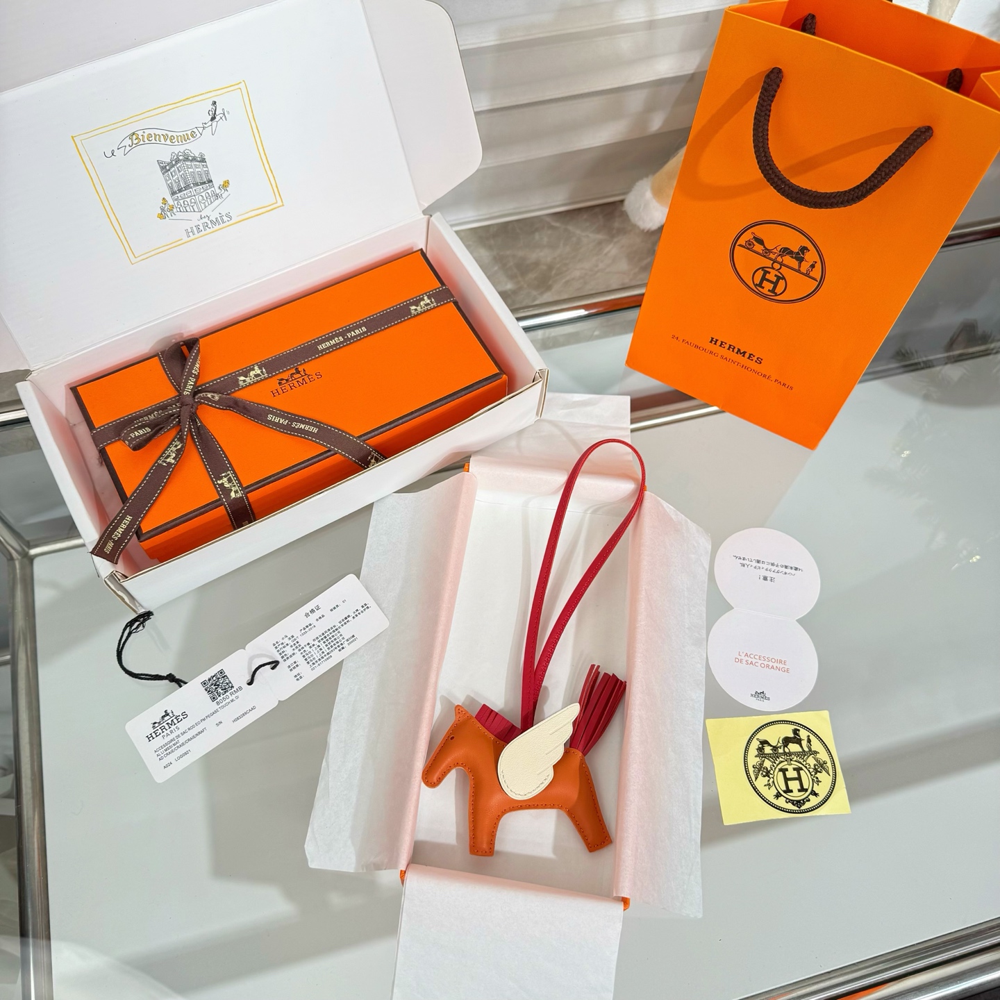 Hermès 2025新款爱马仕小马 挂件 钥匙扣 包挂