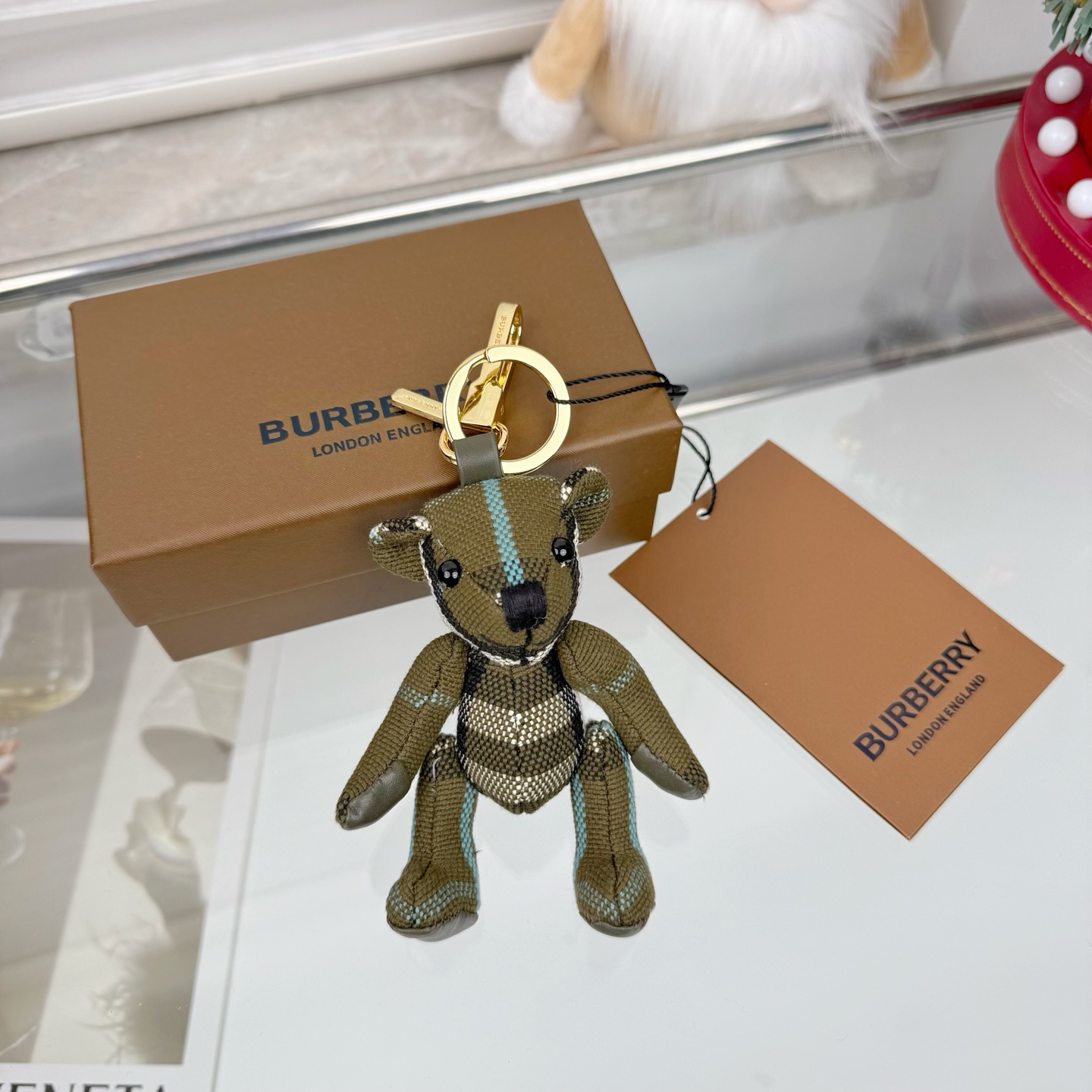 Burberry 巴宝莉小熊钥匙扣包挂件
